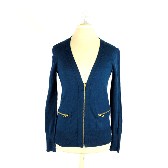 Juicy Couture Sweaters - Juicy Couture Preppy Zip Sweater